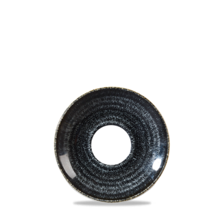 Churchill Servies Horeca Kwaliteit Studio Prints Charcoal Black Espresso Saucer 11.8cm