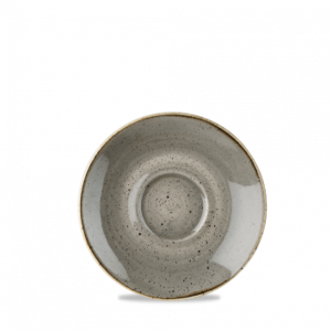 Churchill Stonecast Grey Cappuccino Saucer 15.6cm