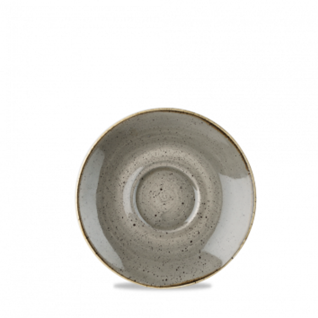 Churchill Servies Horeca Kwaliteit Stonecast Grey Cappuccino Saucer 16cm 12/box