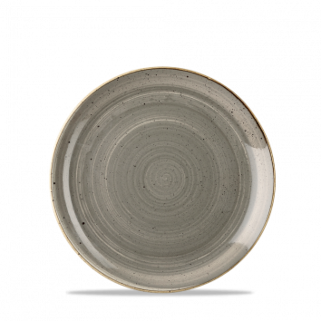 Churchill Servies Horeca Kwaliteit Stonecast Grey Evolve Coupe Plate 17cm 12/box