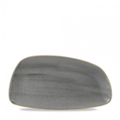 Churchill Stonecast Grey Chefs Geo Bord 35x18.5cm