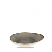 Churchill Churchill Stonecast Peppercorn Grey Round Dish 18.5x16.6cm