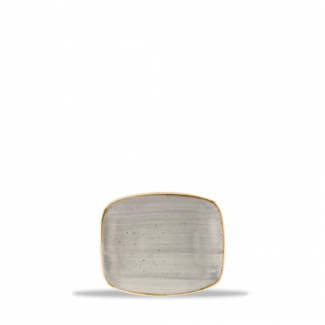 Churchill Servies Horeca Kwaliteit Stonecast Grey Oblong Chefs Bord 15.4 x 12.6cm