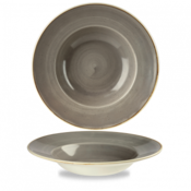 Churchill Churchill Stonecast Peppercorn Grey Profile Wide Rim Bowl Large 27.69cm