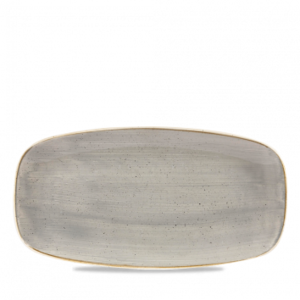 Churchill Servies Horeca Kwaliteit Stonecast Grey Chefs Oblong Bord 26.9cmx12.7cm