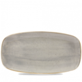 Churchill Stonecast Grey Chefs Oblong Bord 29.8x15.3cm