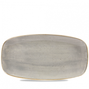 Churchill Servies Horeca Kwaliteit Stonecast Grey Chefs Oblong Bord 29.8x15.3cm