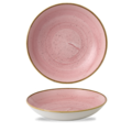 Churchill Stonecast Petal Pink Evolve Coupe Bowl 24.8cm
