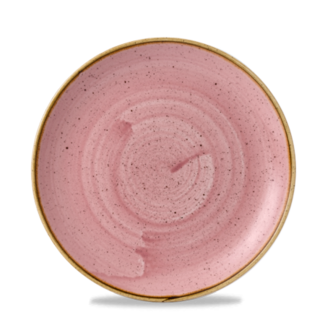 Churchill Servies Horeca Kwaliteit Stonecast Petal Pink Evolve Coupe Bord 21.7cm