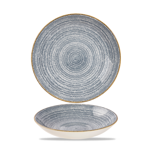 Churchill Servies Horeca Kwaliteit Studio Prints Slate Blue Coupe Bowl 18cm 12/box