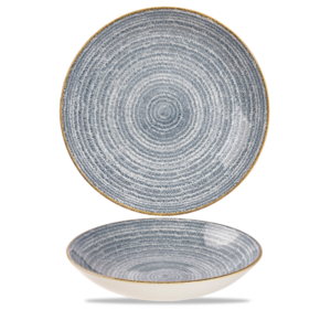 Churchill Servies Horeca Kwaliteit Studio Prints Slate Blue Evolve Coupe Bowl 24.8cm