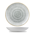 Churchill Servies Horeca Kwaliteit Studio Prints Stone Grey Evolve Coupe Bowl 24.8cm