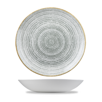 Churchill Servies Horeca Kwaliteit Studio Prints Stone Grey Evolve Coupe Bowl 24.8cm