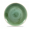 Churchill Servies Horeca Kwaliteit Stonecast Samphire Green Evolve Coupe Bord 26cm