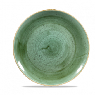 Churchill Servies Horeca Kwaliteit Stonecast Samphire Green Evolve Coupe Bord 26cm