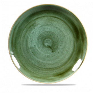 Churchill Servies Horeca Kwaliteit Stonecast Samphire Green Evolve Coupe Bord 28.8cm
