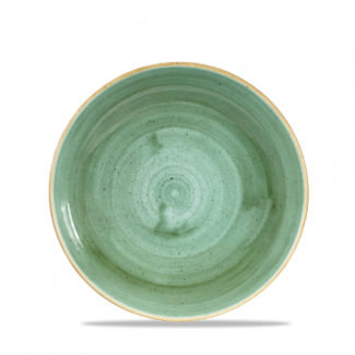 Churchill Servies Horeca Kwaliteit Stonecast Samphire Green Evolve Coupe Bowl 24.8cm Churchill Servies Horeca Kwaliteit Stonecast Samphire Green Evolve Coupe Bowl 24.8cm