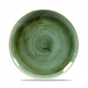 Churchill Servies Horeca Kwaliteit Stonecast Samphire Green Evolve Coupe Bord 21.7cm