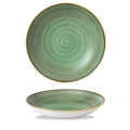 Churchill Servies Horeca Kwaliteit Stonecast Samphire Green Coupe Pasta Bowl 30.5cm