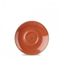 Churchill Stonecast Orange Cappuccino Saucer 15.6cm