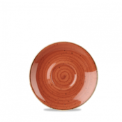 Churchill Churchill Stonecast Spiced Orange Cappuccino Saucer 15.6cm