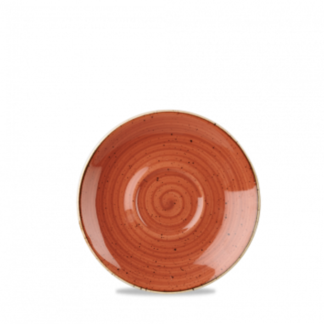 Churchill Servies Horeca Kwaliteit Stonecast Orange Cappuccino Saucer 16cm 12/box