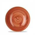 Churchill Stonecast Orange Coupe Bowl 18.2cm
