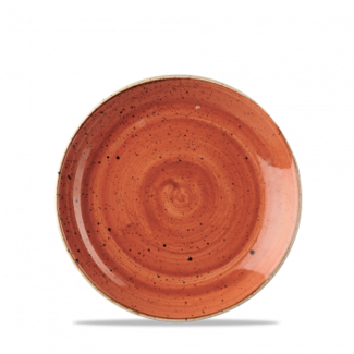 Churchill Servies Horeca Kwaliteit Stonecast Orange Evolve Coupe Bord 16.5cm