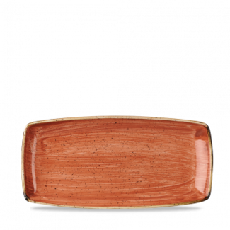 Churchill Servies Horeca Kwaliteit Stonecast Orange Squared Oblong Bord 29.5cm Churchill Servies Horeca Kwaliteit Stonecast Orange Squared Oblong Bord 29.5cm