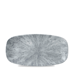 Churchill Servies Horeca Kwaliteit Stone Pearl Grey Chefs Oblong Bord 29.8x15.3cm