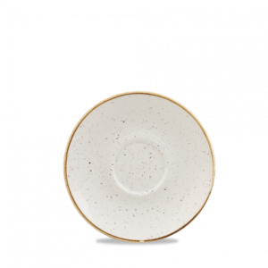 Churchill Stonecast Barley White Cappuccino Saucer 15.6cm