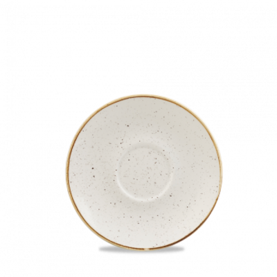 Churchill Servies Horeca Kwaliteit Stonecast Barley White Cappuccino Saucer 15.6cm