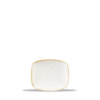 Churchill Servies Horeca Kwaliteit Stonecast Barley White Oblong Chefs Bord 15.4 x 12.6cm