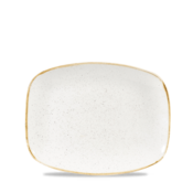 Churchill Servies Horeca Kwaliteit Stonecast Barley White Chefs Oblong Bord 26.1cmx20.2cm