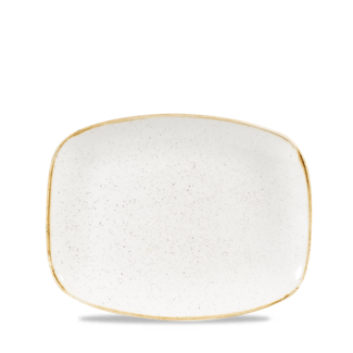 Churchill Servies Horeca Kwaliteit Stonecast Barley White Chefs Oblong Bord 26.1cmx20.2cm