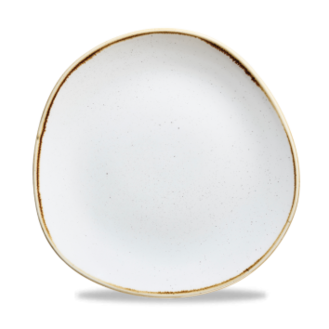 Churchill Servies Horeca Kwaliteit Stonecast Barley White Round Trace Plate 26.4cm 12/box