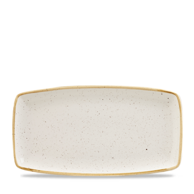 Churchill Servies Horeca Kwaliteit Stonecast Barley White Oblong Bord 34.5cm