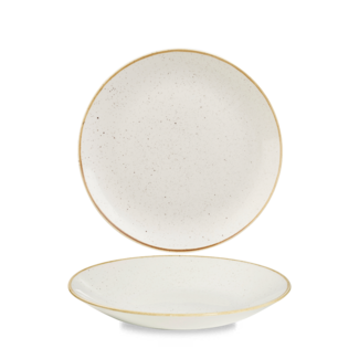 Churchill Servies Horeca Kwaliteit Stonecast Barley White Deep Coupe Bord 22cm Churchill Servies Horeca Kwaliteit Stonecast Barley White Deep Coupe Bord 22cm