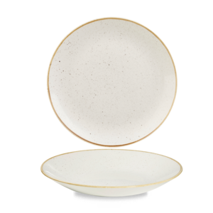 Churchill Servies Horeca Kwaliteit Stonecast Barley White Deep Coupe Bord 25.5cm