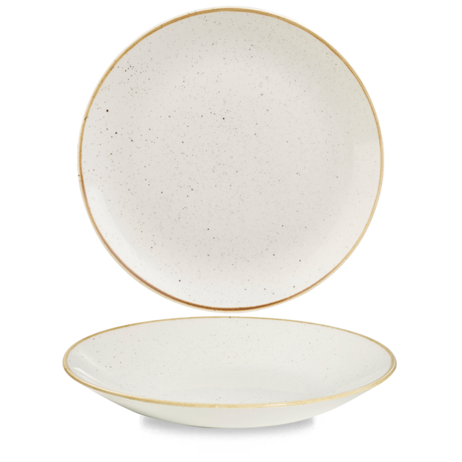 Churchill Servies Horeca Kwaliteit Stonecast Barley White Deep Coupe Plate 28cm 12/box