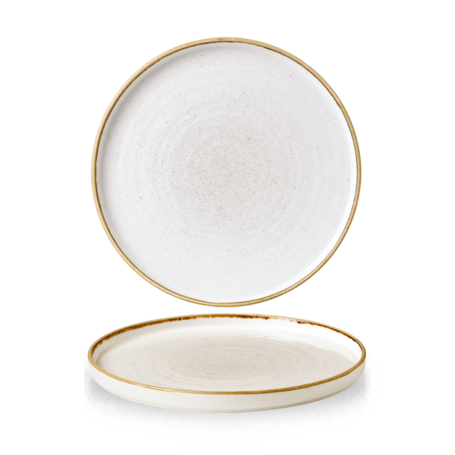 Churchill Servies Horeca Kwaliteit Stonecast Barley White Walled Plate 26 cm 6/box