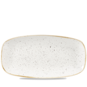 Churchill Servies Horeca Kwaliteit Stonecast Barley White Chefs Oblong Bord 29.8x15.3cm