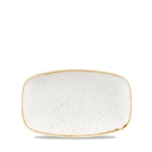 Churchill Servies Horeca Kwaliteit Stonecast Barley White Oblong Chefs Bord 20 x 12.1cm