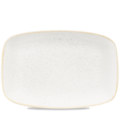 Churchill Servies Horeca Kwaliteit Stonecast Barley White Oblong Chefs Bord 34.4cm x 23.4cm