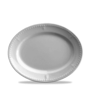 Churchill Servies Horeca Kwaliteit BuckHam White Oval Bord 25.4cm