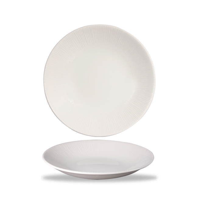 Churchill Servies Horeca Kwaliteit Bamboo Deep Coupe Plate 25.5cm 12/box