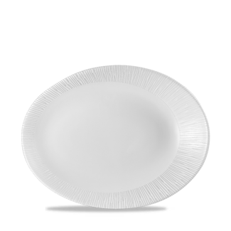 Churchill Servies Horeca Kwaliteit Bamboo Oval Bord 24.9x19.1cm