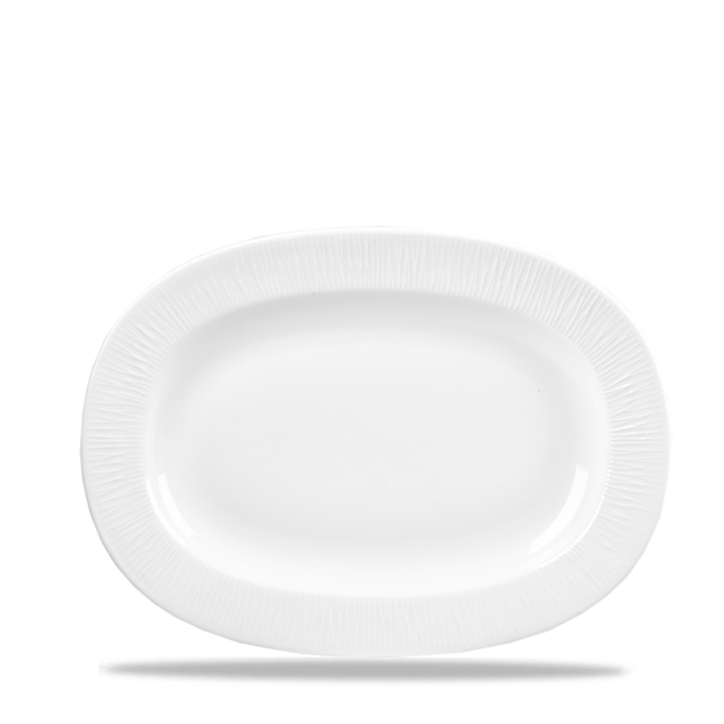 Churchill Servies Horeca Kwaliteit Bamboo Oval Dish Medium Rimmed 28cm