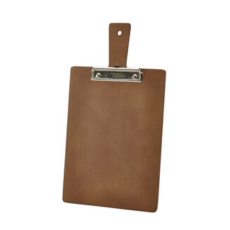 Non Food Company Houten menu/rekening klembord bruin A4