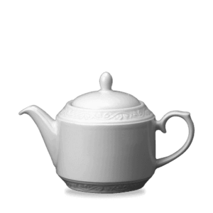 Churchill Chateau White Teapot 80cl